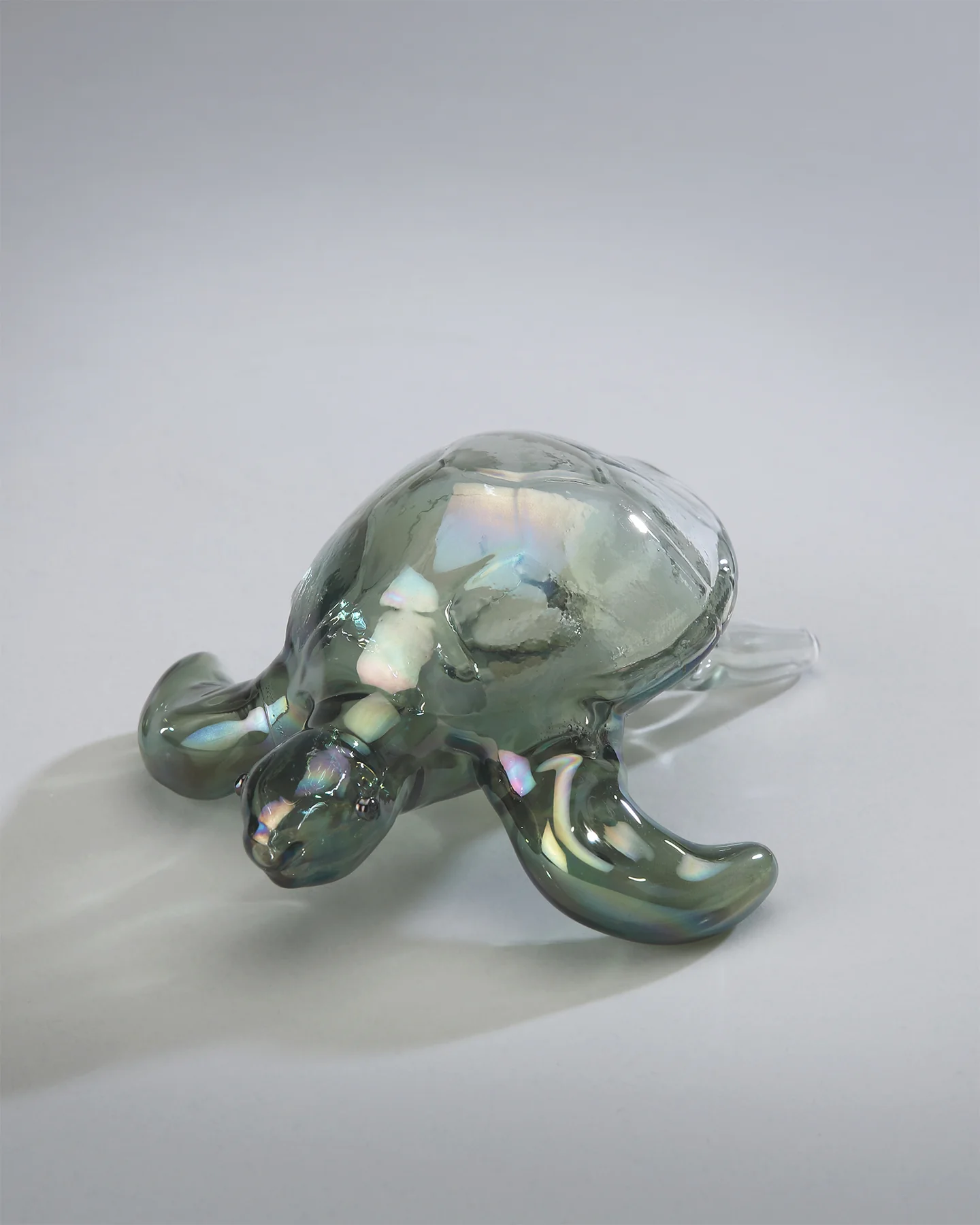 Turtle Figurine Green