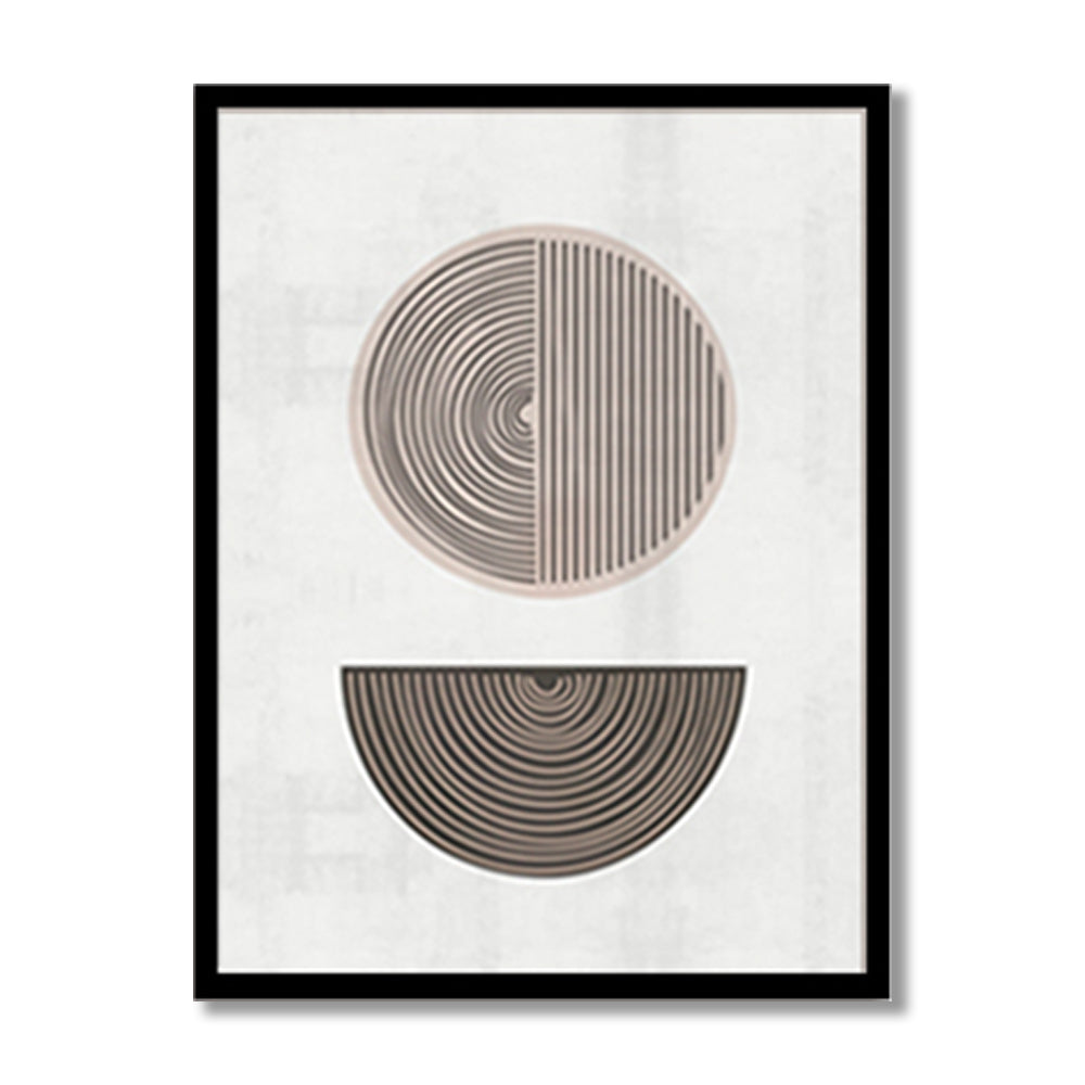 Geometric Shapes 2 Abstract Canvas Wall Art Print