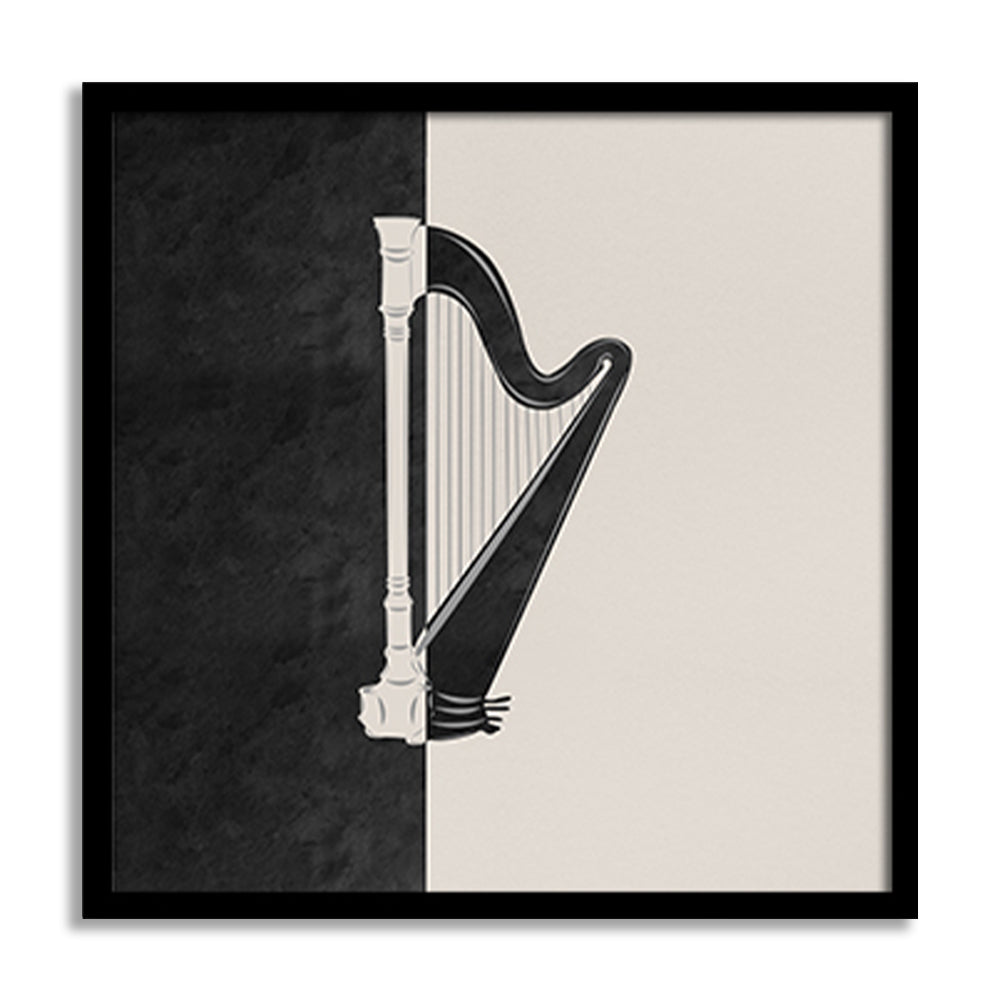 Music Lover 4 Vintage Artwork Canvas Print for Wall
