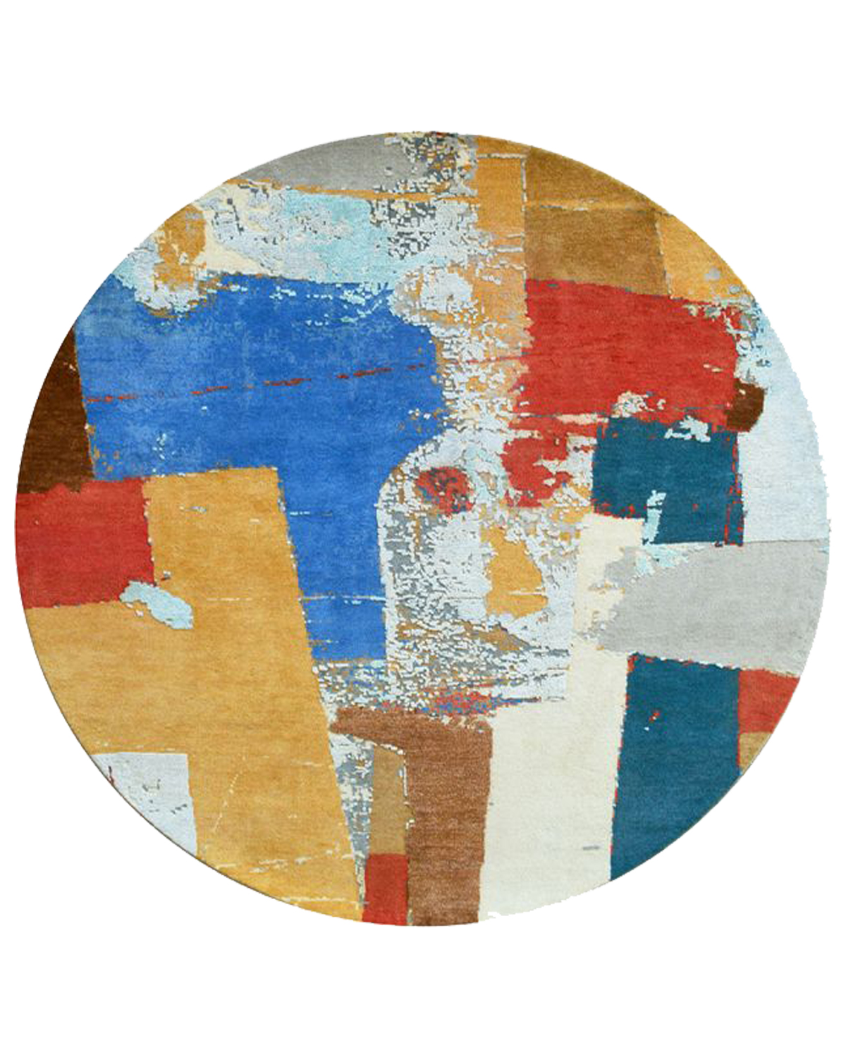 Rustic Harmony Round Rug